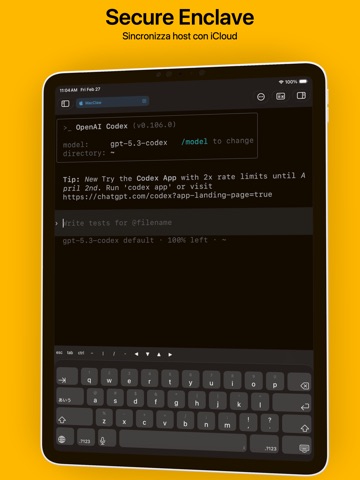 La Terminal: Client Mosh & SSH iPad screenshot 6