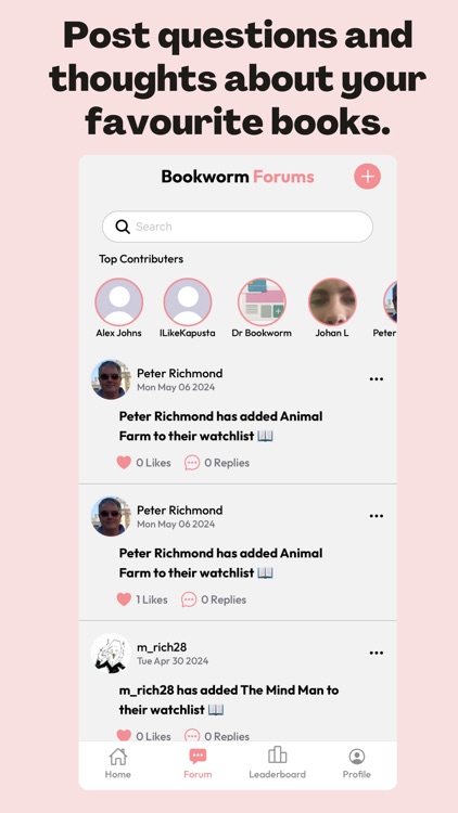 Bookworm: Social Book Tracker