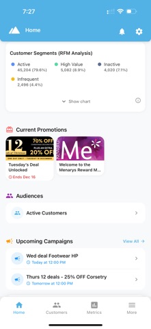 Peak Sales & CRM iPhone screenshot