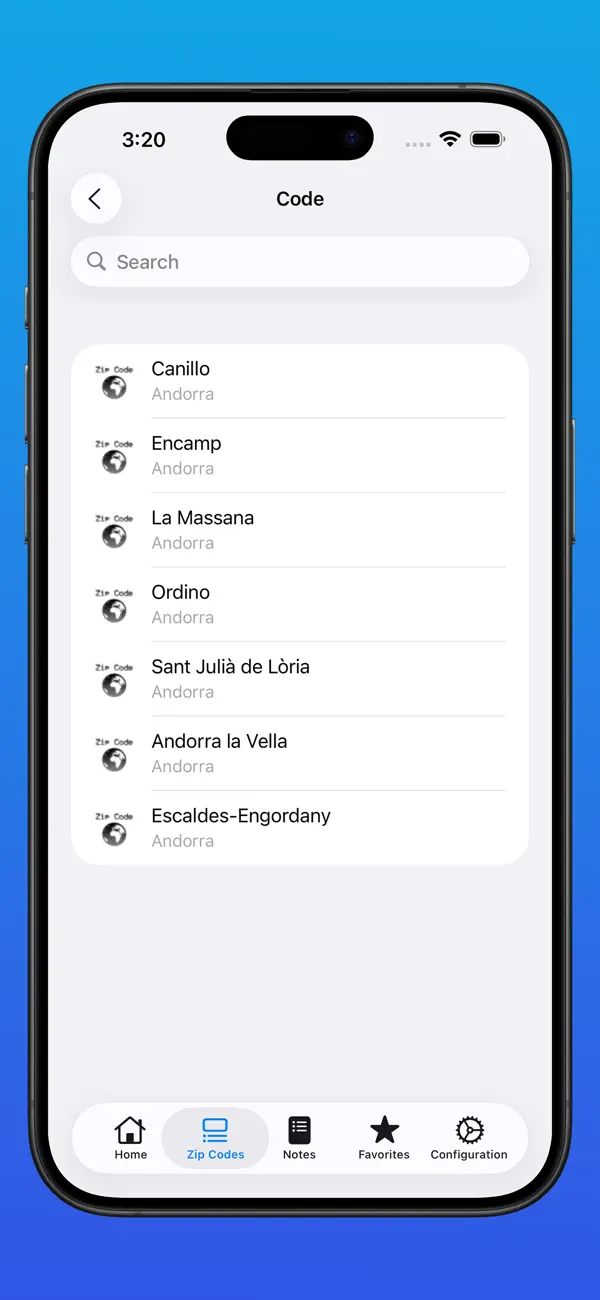 #7. World Postal Zip Code Pro (iOS) 由: Eyermin Colon Sanchez