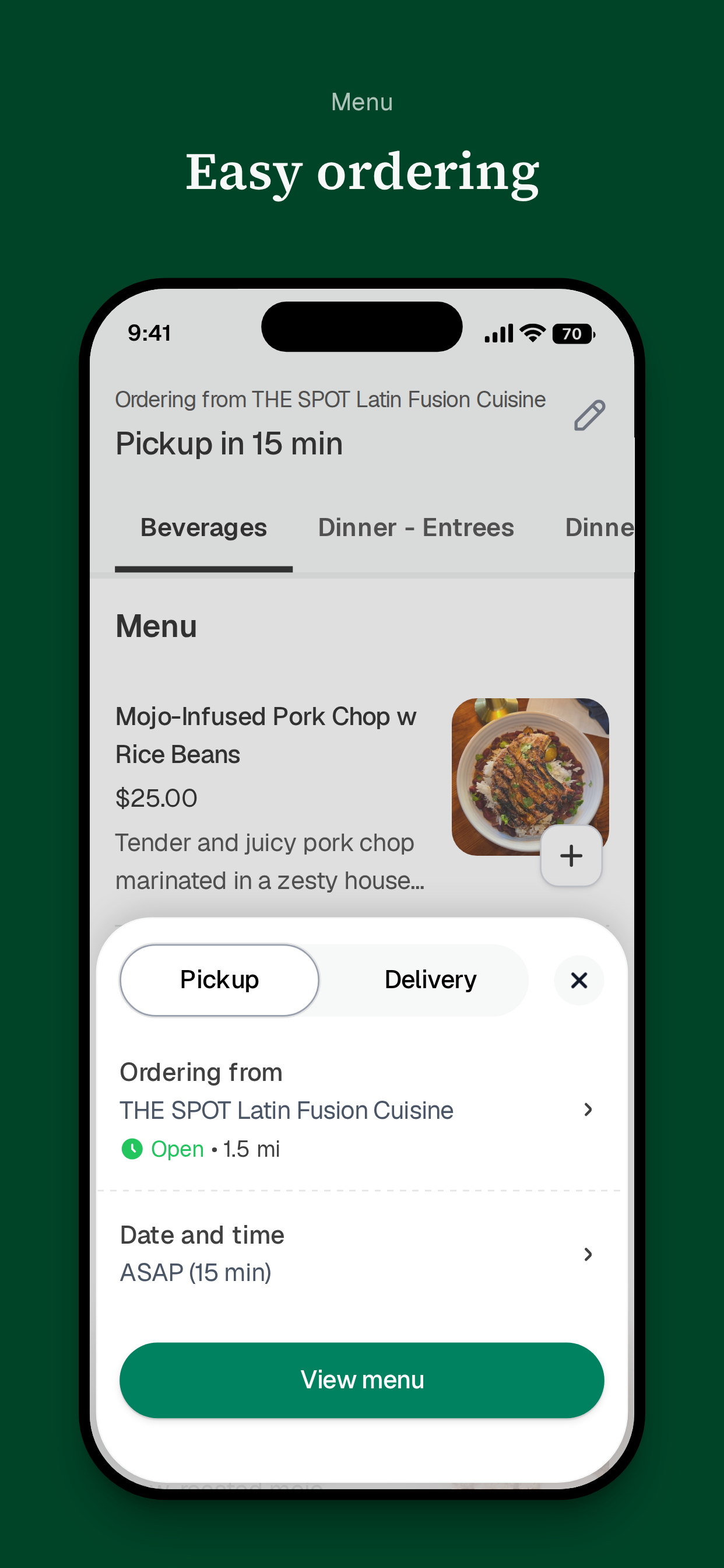 THE SPOT Latin Fusion Cuisine screenshot 3
