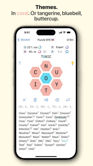 Wordish: Word Puzzle Screenshot