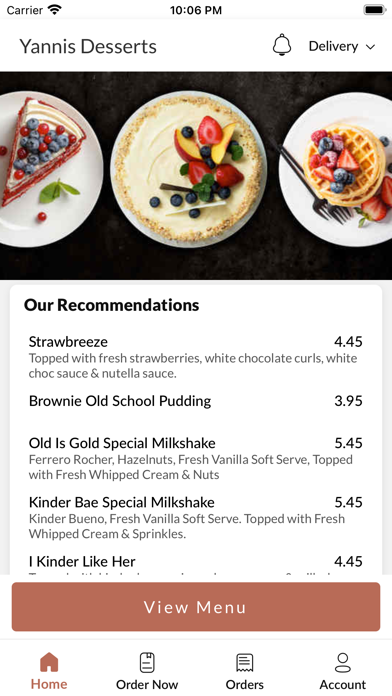 Yannis Desserts Screenshot