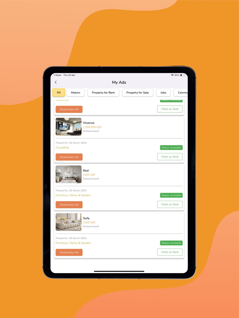 iPad screenshot