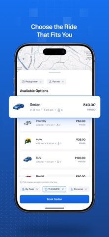 Tukxi - Auto & Car Rides Screenshot 4 of 4