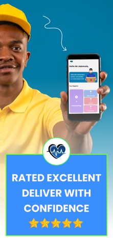 HealthSkye Delivery Partner screenshot