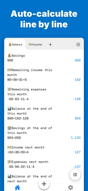 CalcNotes - Calculation memo screenshot 2