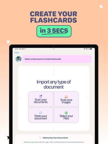 Poki: AI Flashcards Maker iPad screenshot