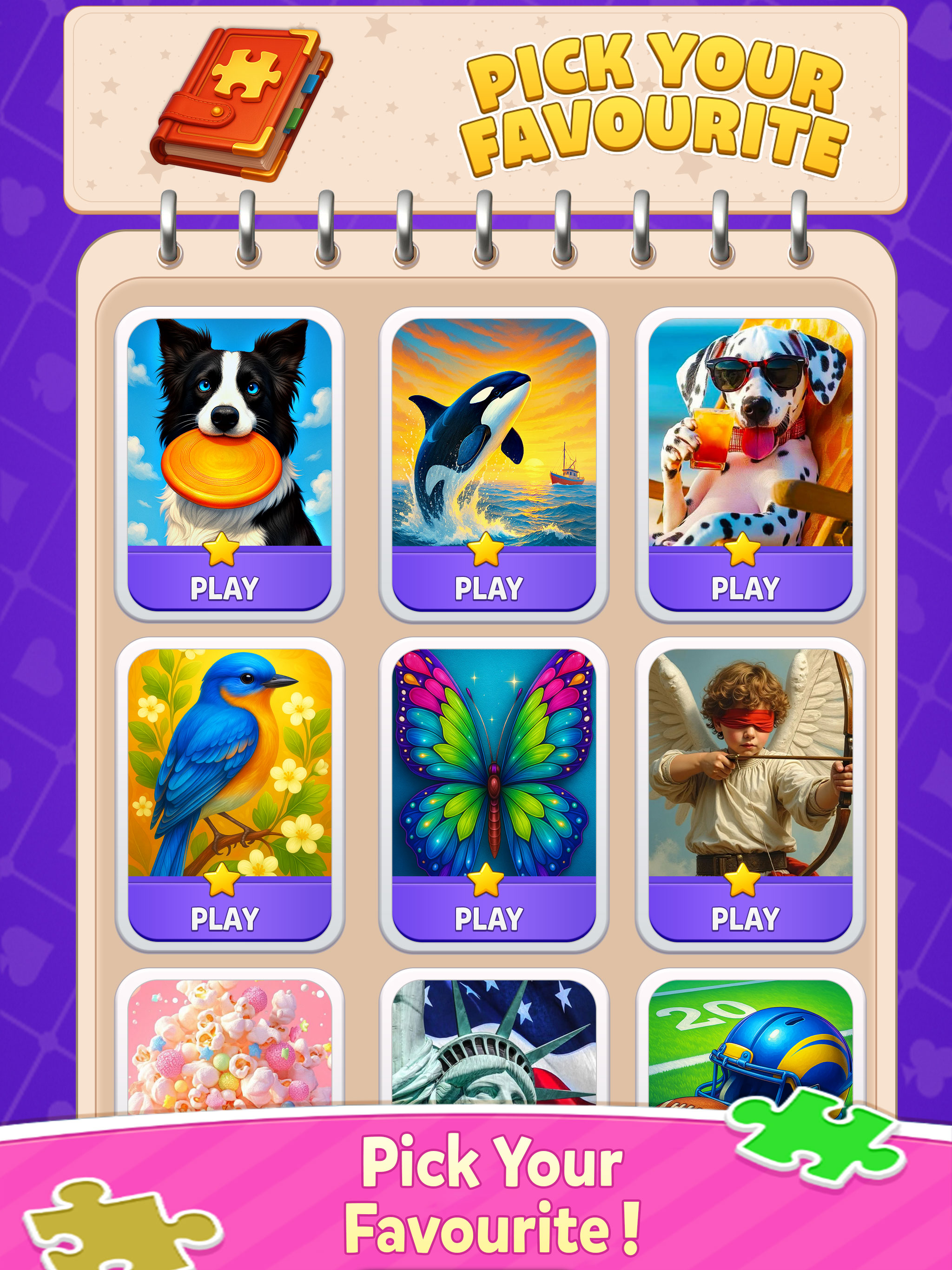 Jigsaw Picture Puzzle Matching