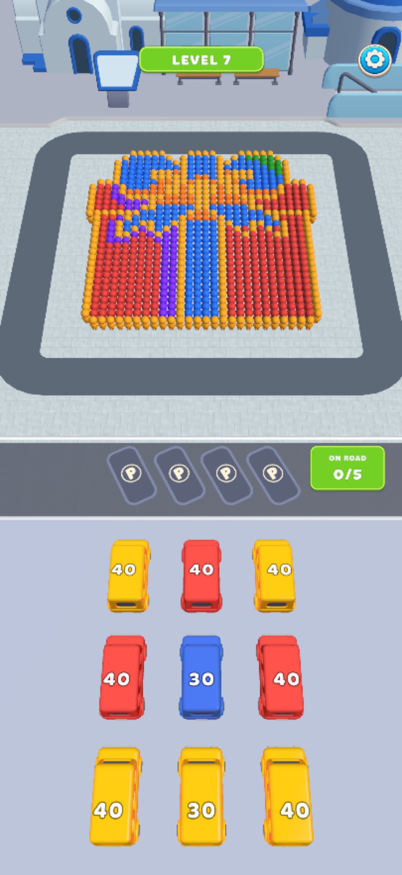 Screenshot 3 of Car Sort: Rush Hour Escape