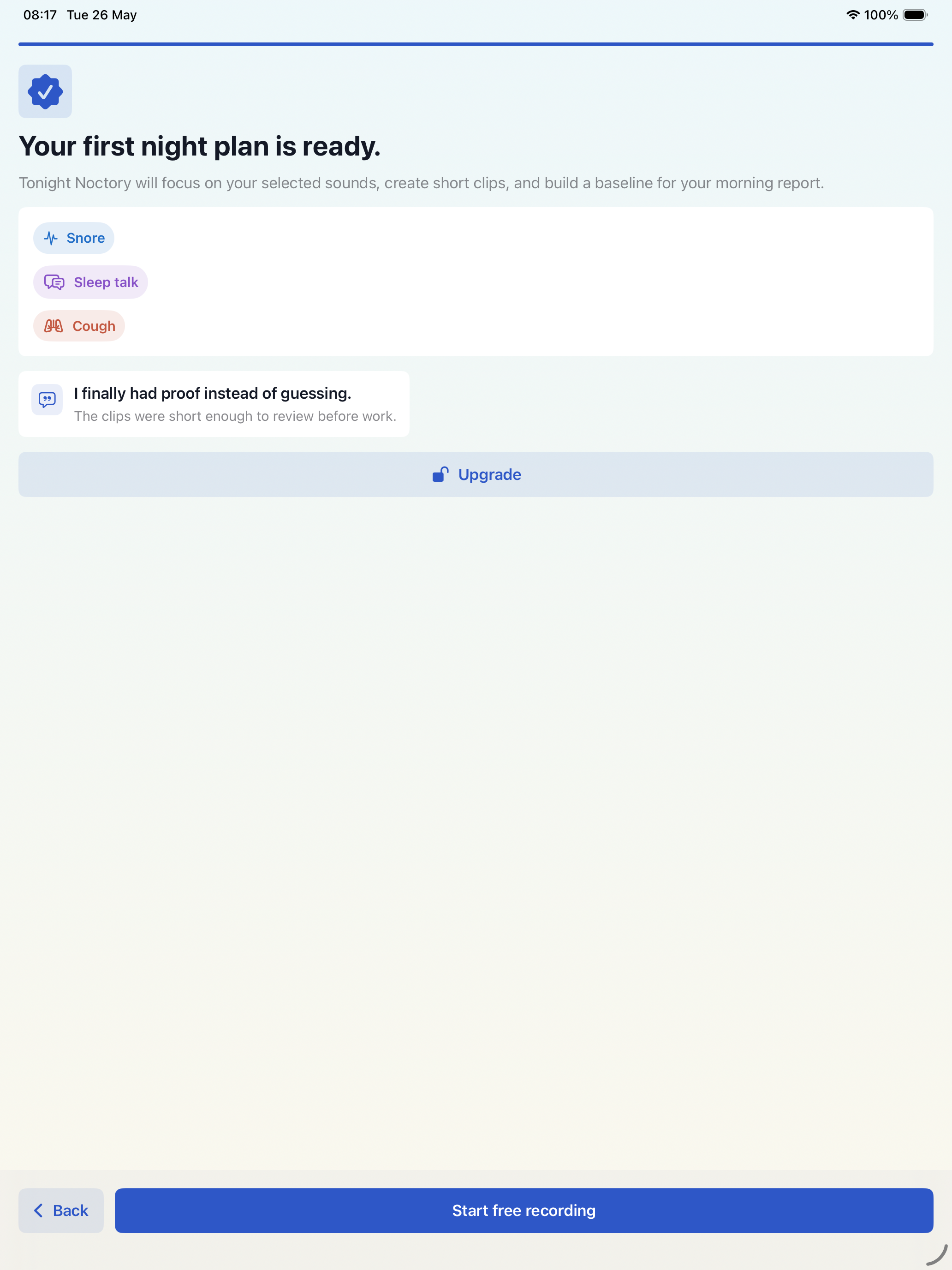 Sleep Recorder Noctory screenshot 6