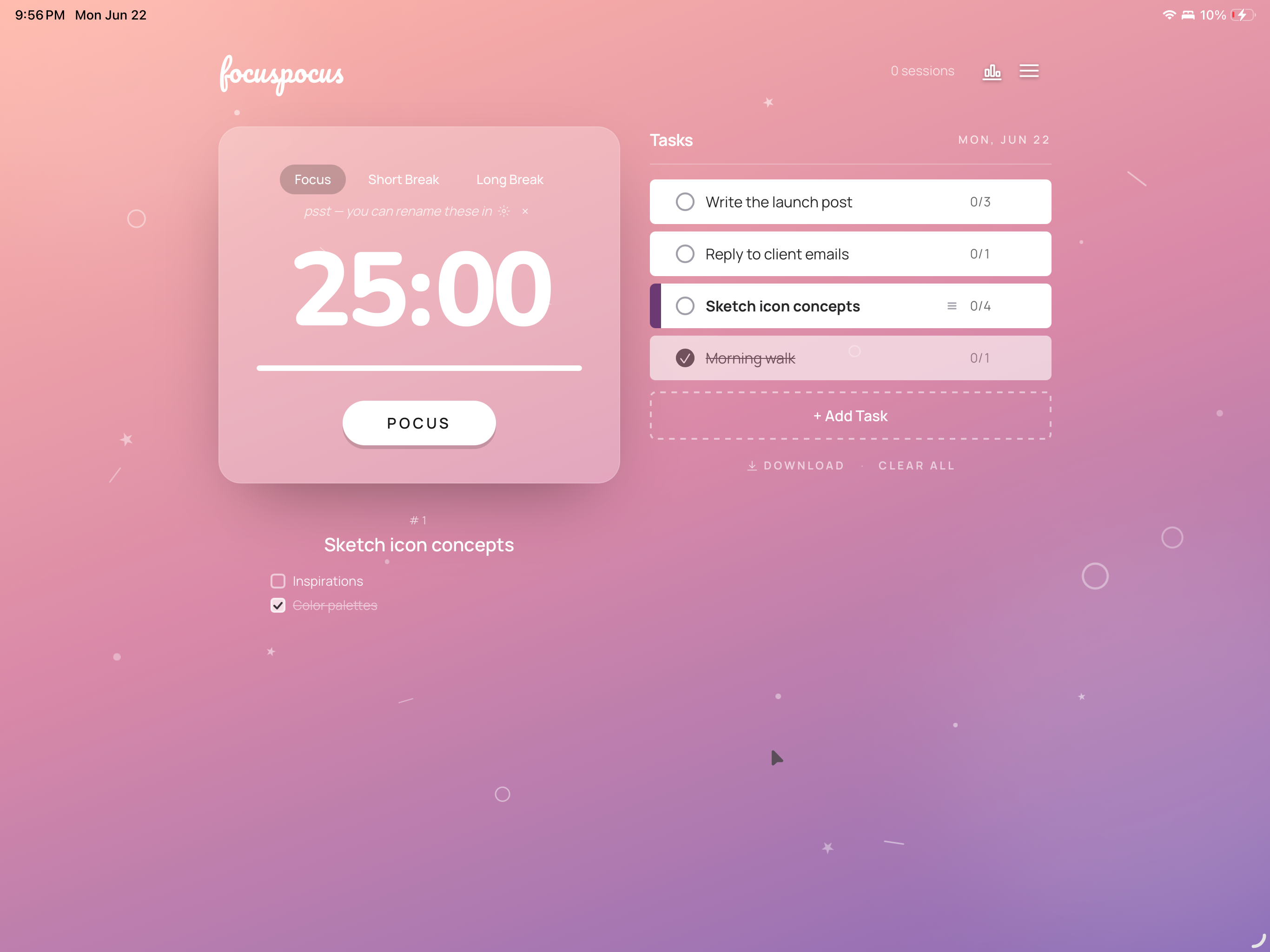 FocusPocus - Timer screenshot 6