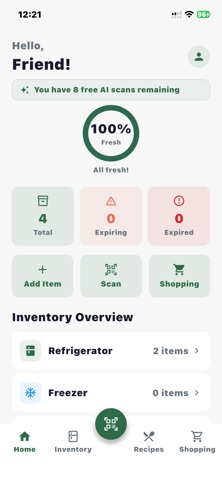 SaveFood: Expiry Tracker Screenshot 2 of 10