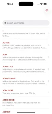 CmdRef screenshot 3