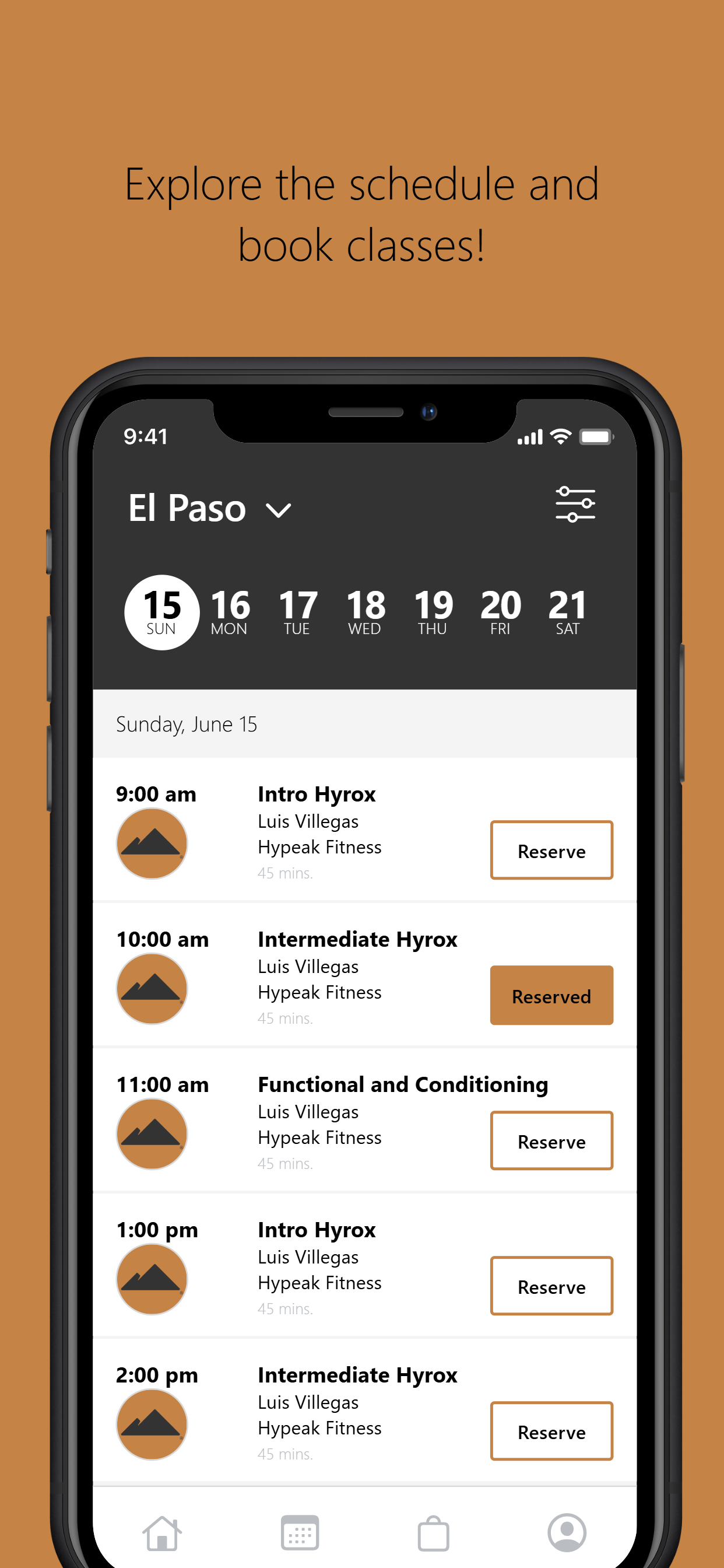 Hypeak Fitness screenshot 3