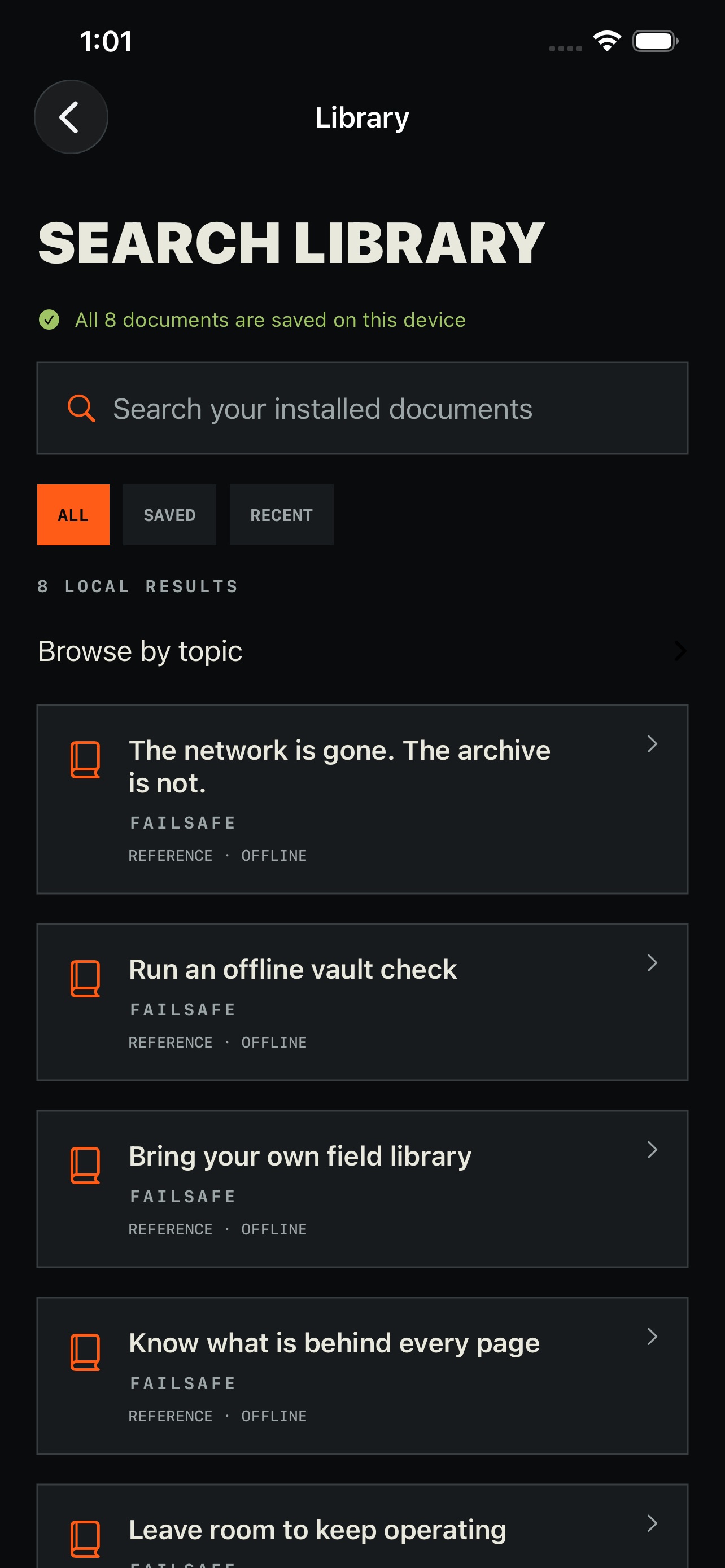 Screenshot 2 of FAILSAFE: Survival Vault