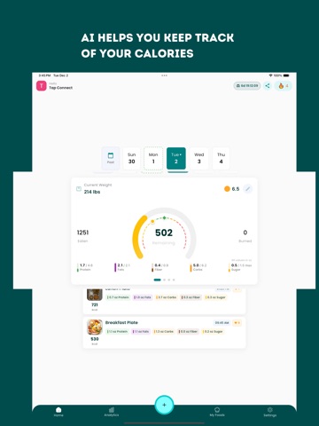 Nutrify - AI Calorie Tracker ipad screenshot 2