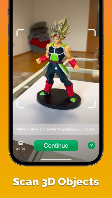 3D Object & Room Scanner screenshot