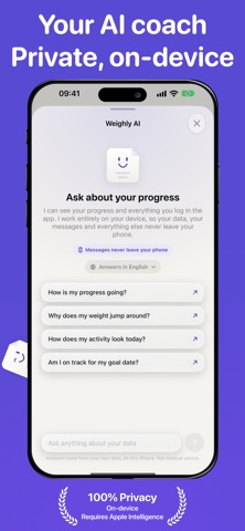 Weighly: Weight Tracker screenshot 2