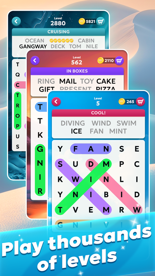 #3. Word Search Pro‧ (iOS) 由: Word Puzzle Games