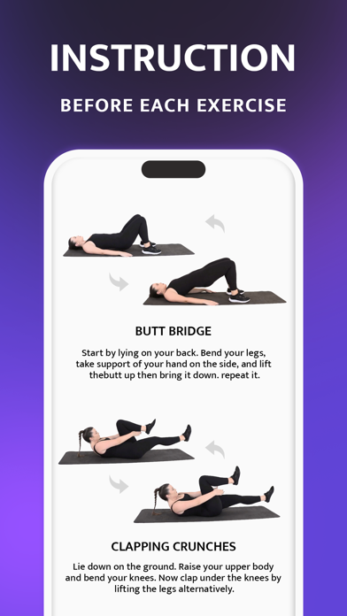 Workout for Women, Fitness Screenshot