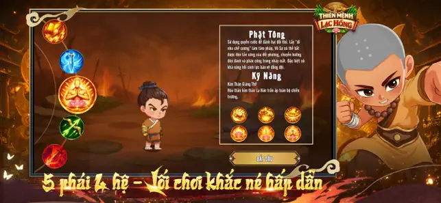 Thiên Mệnh Lạc Hồng iPhone screenshot 3
