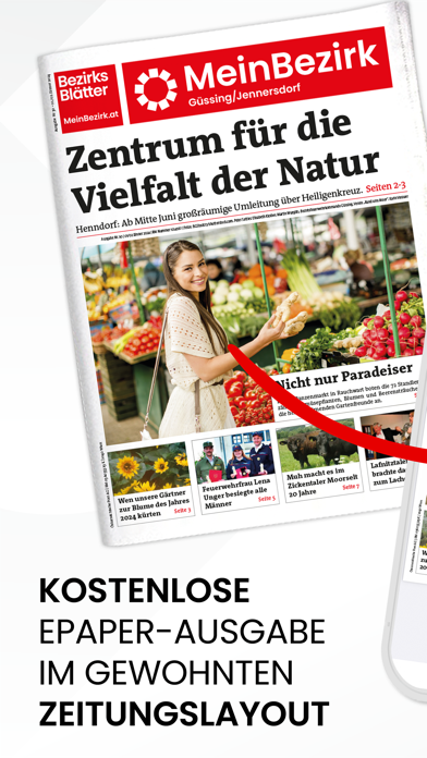 MeinBezirk ePaper Screenshot