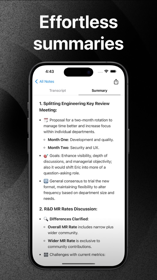 #3. Flownote AI Meeting Note Taker (iOS) Av: Dent Labs, LLC