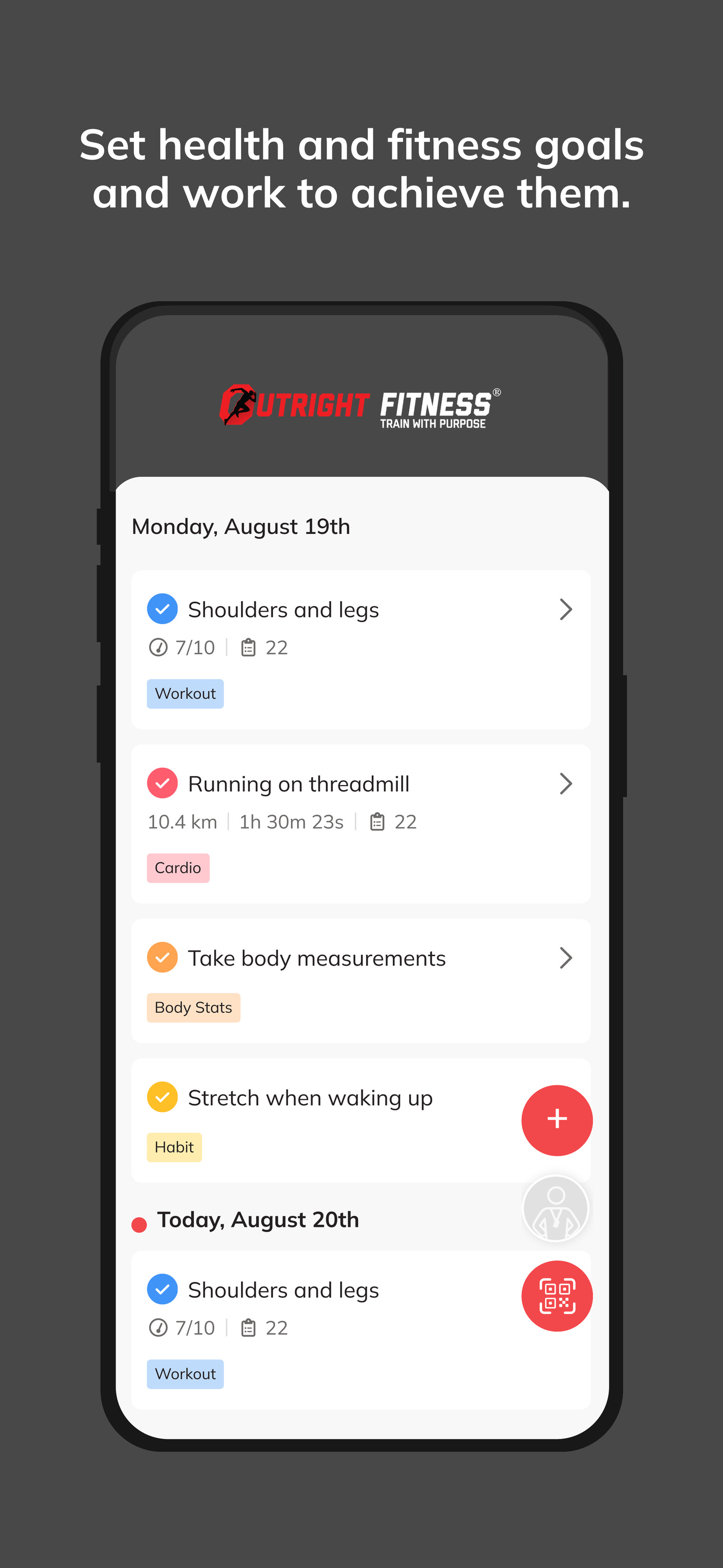 Outright Fitness screenshot 4