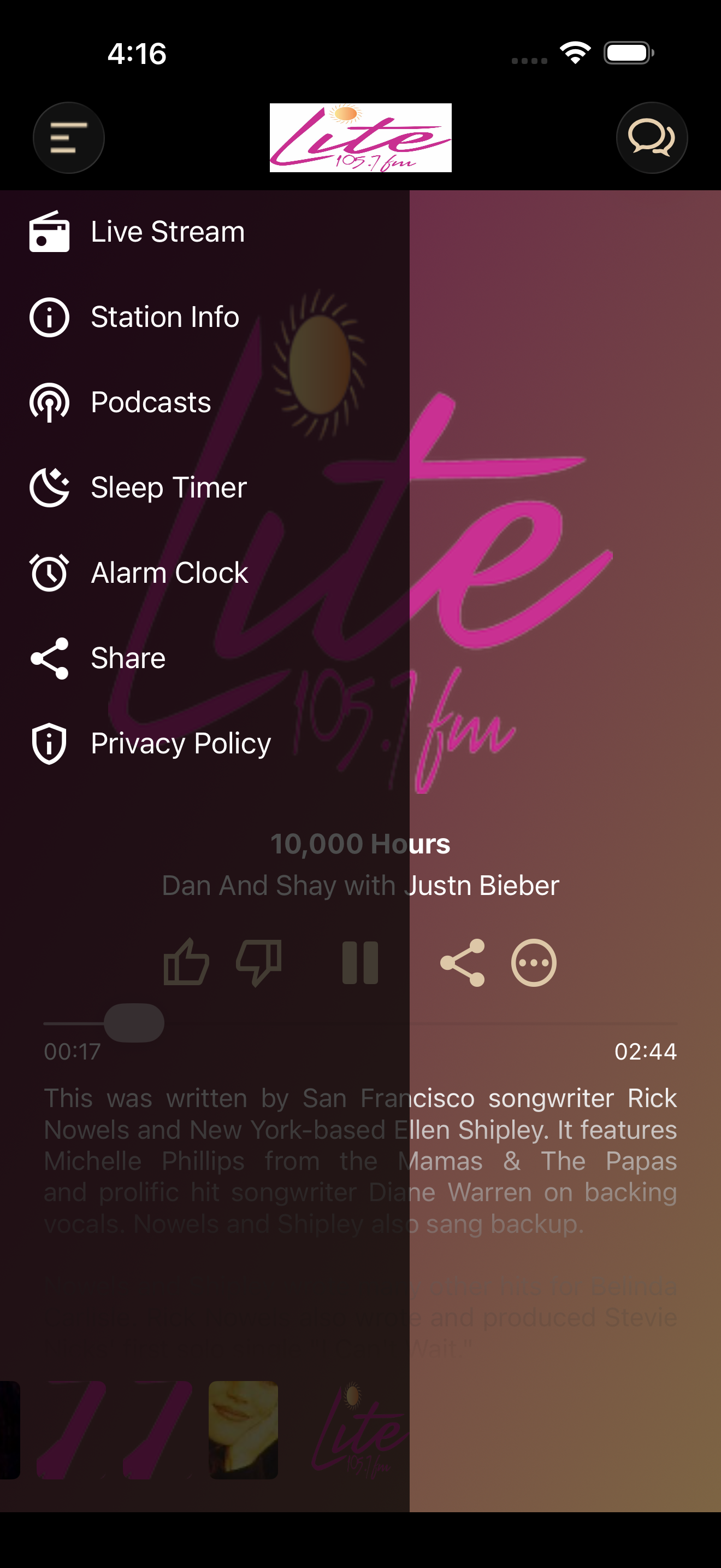 1057 Lite FM screenshot 3