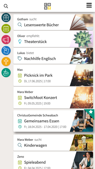 ChristusGemeinde Schwabach screenshot