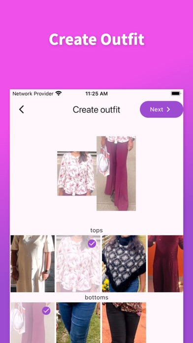App screenshot