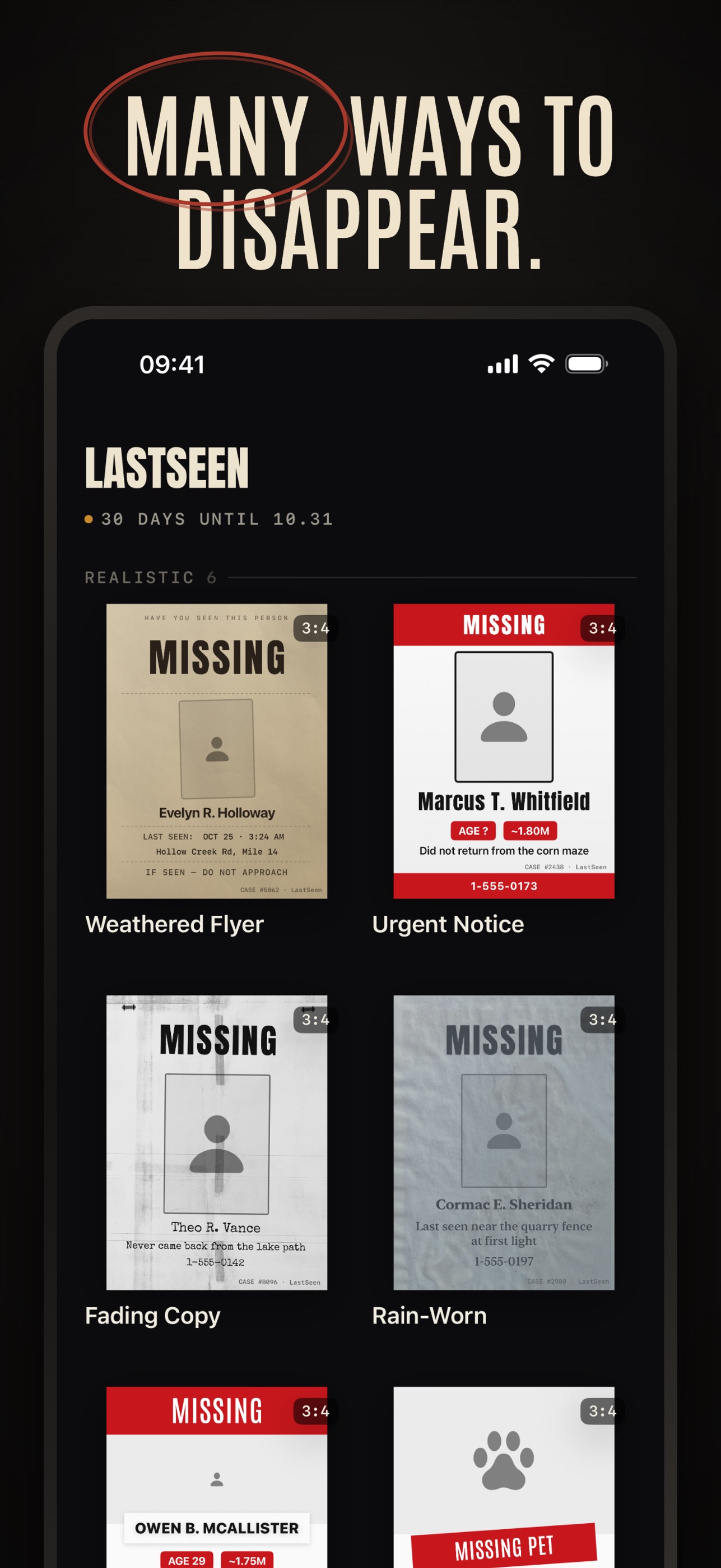 Screenshot 2 of LastSeen: Missing Posters