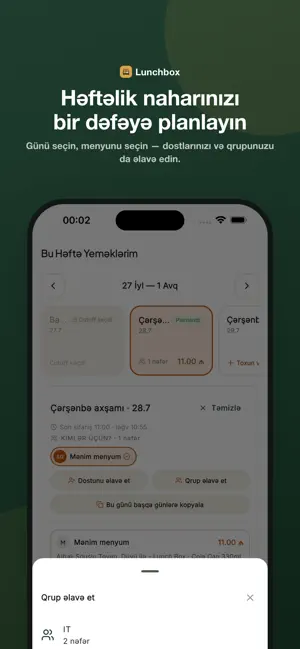 Lunchbox.az screenshot 2