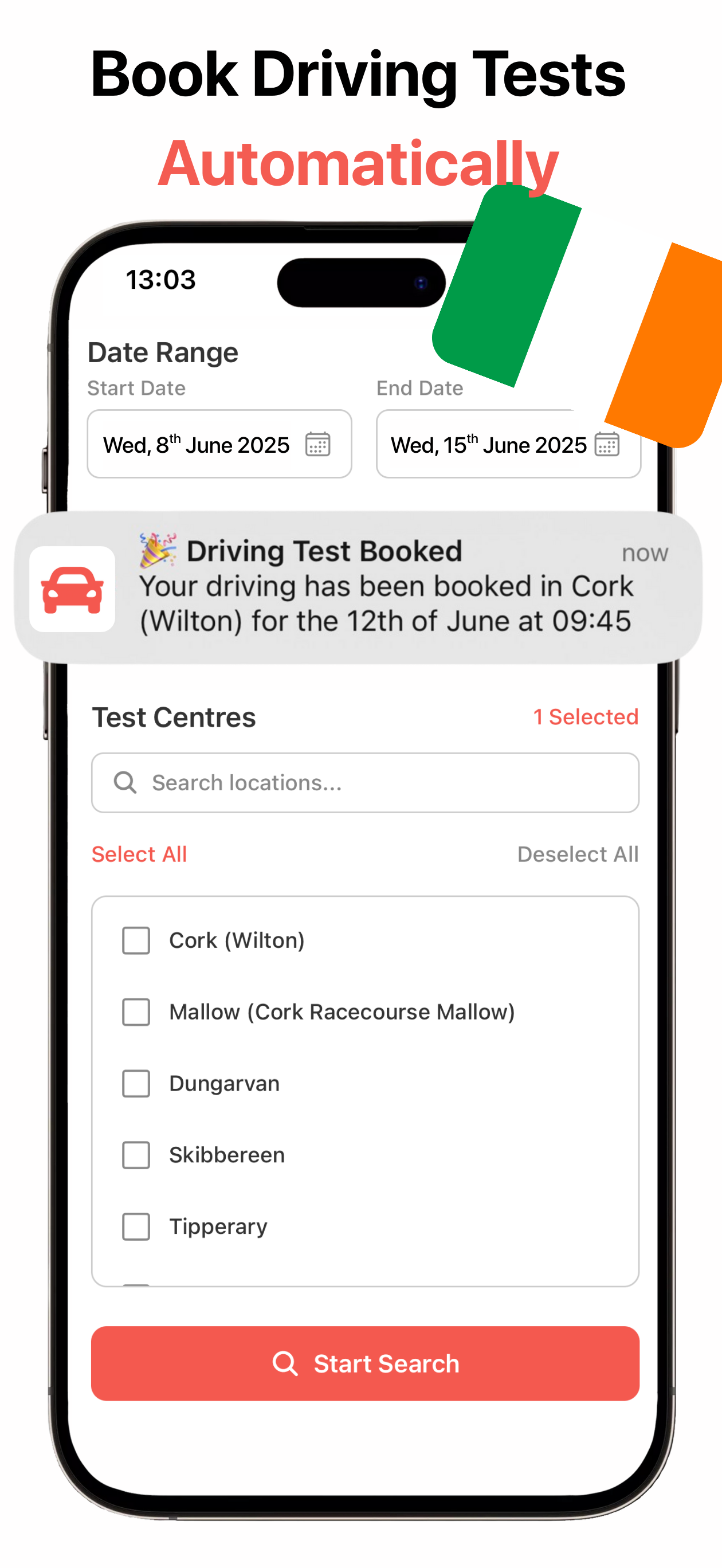 Get Driving Test Cancellations