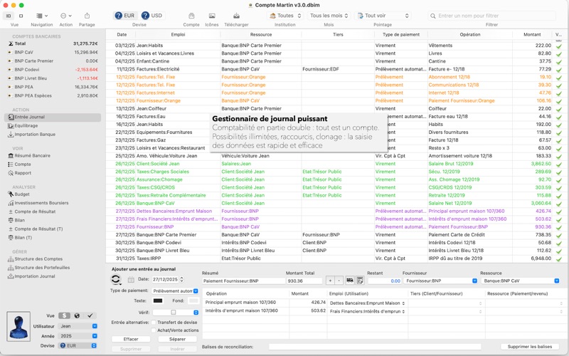Screenshot #3 pour BudgetInMind