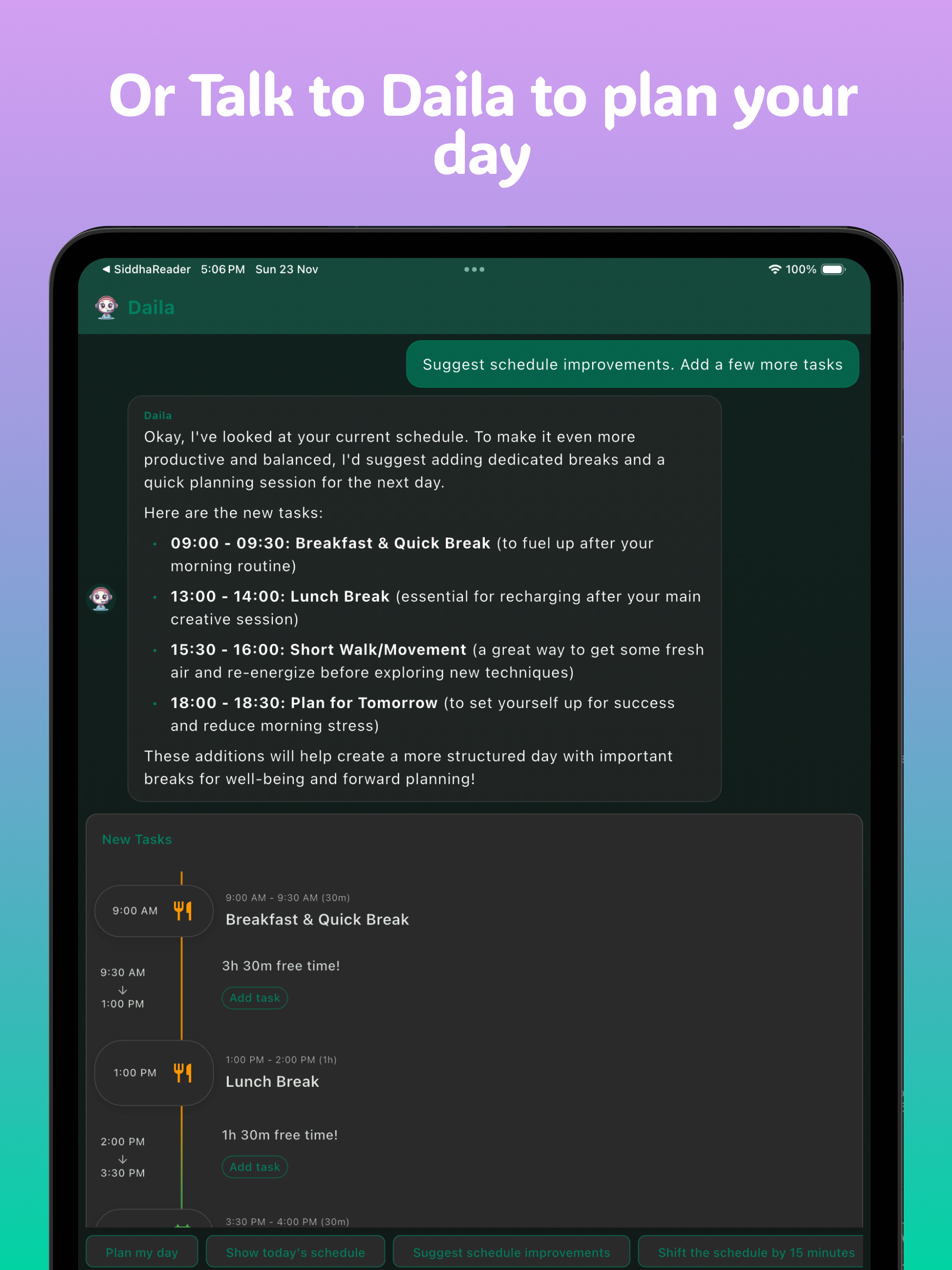 Daylogue: AI Task Tracker screenshot 7