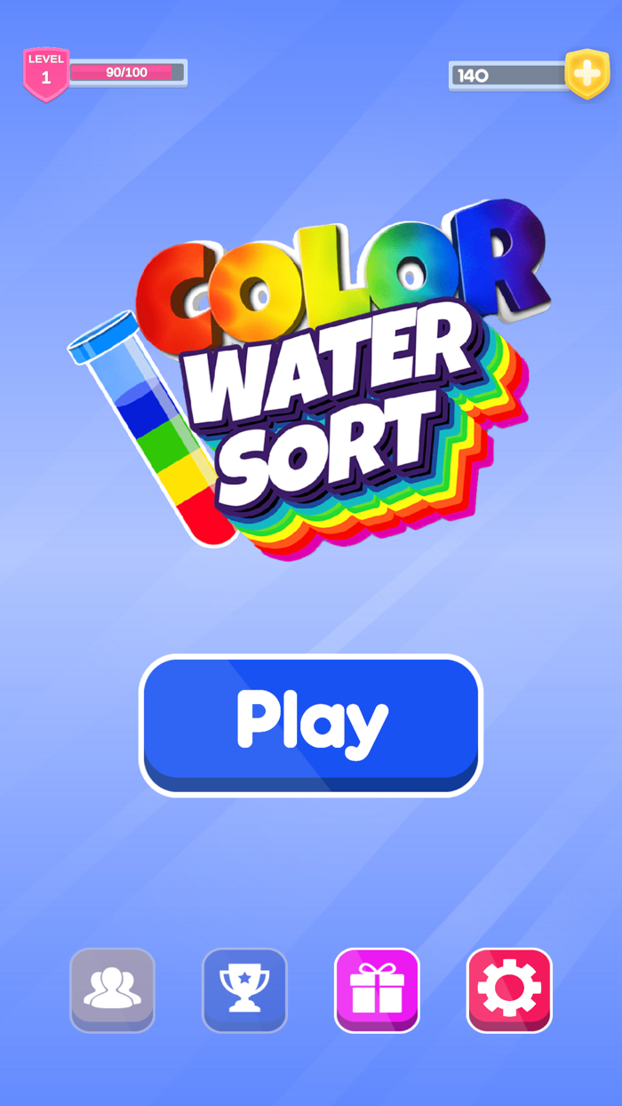 Water Sort Sort Colors Puzzle