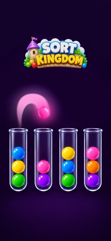 Sort Kingdom: Ball Sort Puzzle iPhone screenshot