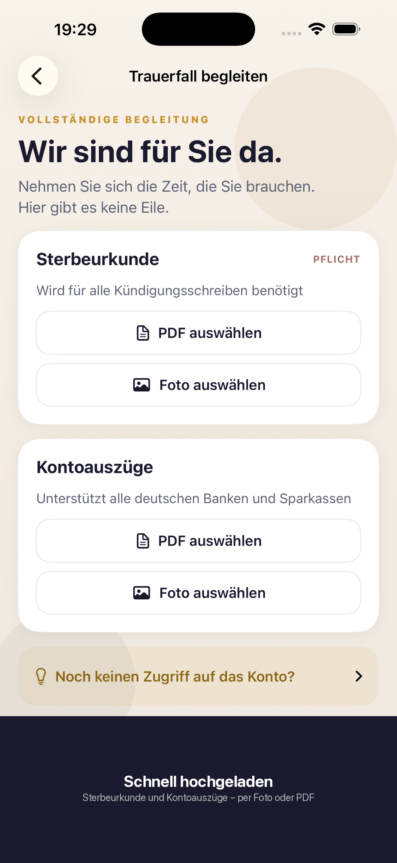 Screenshot 4 of Nachklang: Trauer & Nachlass