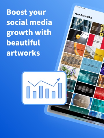 Poster Maker - Text On Photos ipad screenshot 2
