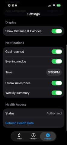 Stepwise Go Screenshot 7 of 7
