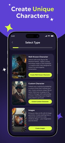 TalkMosaic - AI Character Chat screenshot
