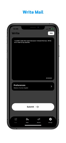 AI Email Writer | Mail Master iPhone screenshot