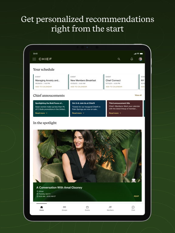 Screenshot #5 pour Chief Members