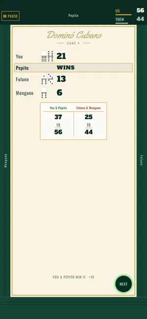 Dominó Cubano: Cuban Dominoes screenshot 4
