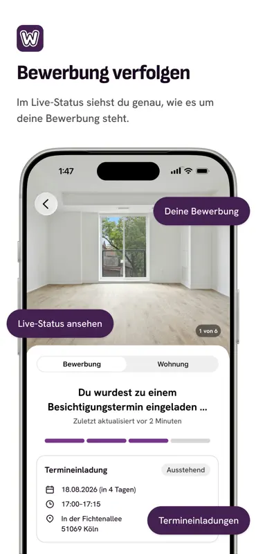Wohnsinn - Wohnung mieten screenshot 5 of 5