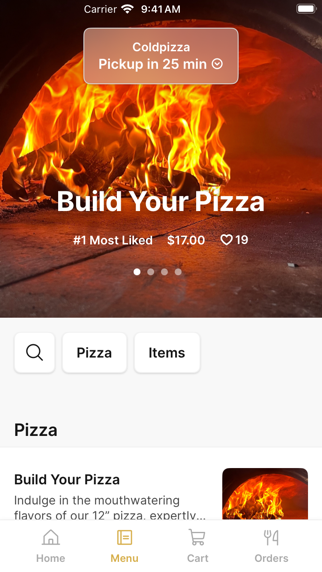 Coldpizza iPhone screenshot 2 - Food & Drink app