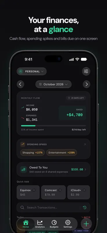 Pocket: Ausgaben-Tracker screenshot 1 of 6