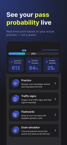 DMV Practice Test 2026 EzDMV Screenshot 3 of 6